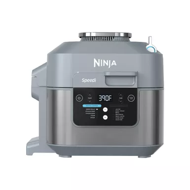 Ninja - Speedi Air Fryer & Rapid Cooker, 6-Qt. Capacity, 12-in-1 Functionality, 15-Minute Meals - Sea Salt Gray 15 Ninja - Speedi Air Fryer & Rapid Cooker, 6-Qt. Capacity, 12-in-1 Functionality, 15-Minute Meals - Sea Salt Gray - Image 13