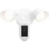 Ring - Floodlight Cam Plus Outdoor Wired 1080p Surveillance Camera - White 2 Ring - Floodlight Cam Plus Outdoor Wired 1080p Surveillance Camera - White -Techhome Appliances Store c376aaac 2749 53a3 9936 f2427e2c6c44
