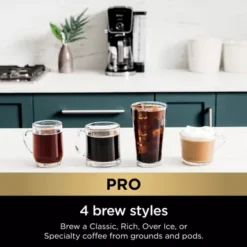 Ninja - DualBrew Pro System 12 Cup Coffee Maker -Techhome Appliances Store c50c725e cb52 41e1 992b f96f45017f44