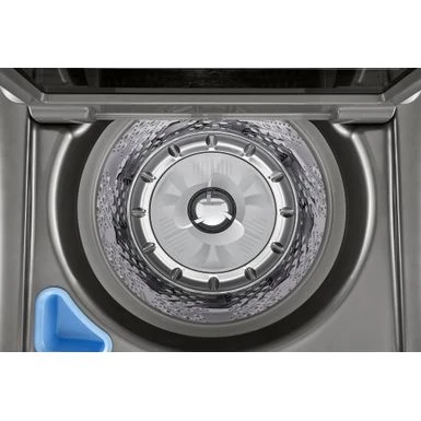 LG - 5.3 Cu. Ft. High-Efficiency Smart Top Load Washer With 4-Way Agitator And TurboWash3D - Graphite Steel 10 LG - 5.3 Cu. Ft. High-Efficiency Smart Top Load Washer With 4-Way Agitator And TurboWash3D - Graphite Steel - Image 8