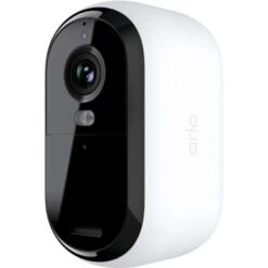Arlo - Essential 1-Camera Outdoor Wireless HD Security Camera (2nd Generation) With Color Night Vision - White