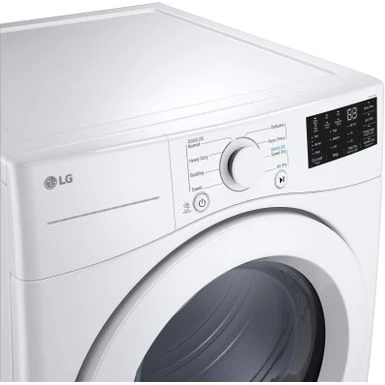 LG - 7.4 Cu. Ft. Electric Dryer With Wrinkle Care - White 12 LG - 7.4 Cu. Ft. Electric Dryer With Wrinkle Care - White - Image 10