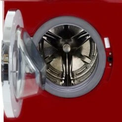 Equator Compact 13 Lbs Combination Washer Dryer Vented/Ventless Dry + Laundry Pedestal With Drawer - Red -Techhome Appliances Store c9a363fe c1ec 4bb0 84ff 9667ebab91c1