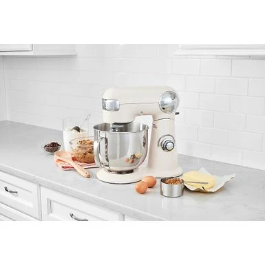 Cuisinart - Precision Master 5.5 Quart Stand Mixer - Coconut Cream 11 Cuisinart - Precision Master 5.5 Quart Stand Mixer - Coconut Cream - Image 9