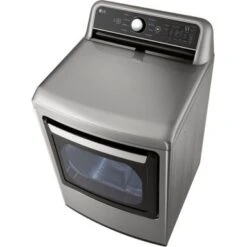 LG - 7.3 Cu. Ft. Smart Electric Dryer With EasyLoad Door - Graphite Steel -Techhome Appliances Store cb907f10 4a41 5b4d 8dc2 31730ac0709f