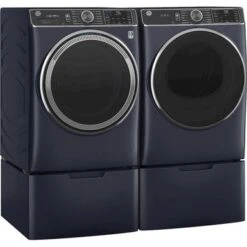 GE - 7.8 Cu. Ft. 12-Cycle Electric Dryer With Steam - Sapphire Blue -Techhome Appliances Store cd179c55 5b6c 5700 9603 e4dcb877f354