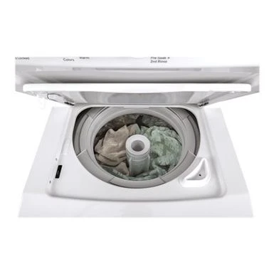 Ge Unitized Spacemaker 24" White Stack Washer With Gas Dryer 13 Ge Unitized Spacemaker 24" White Stack Washer With Gas Dryer - Image 12