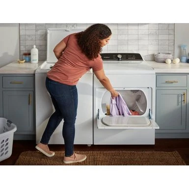 Whirlpool - 7.0 Cu. Ft. Gas Dryer With Moisture Sensing - White 6 Whirlpool - 7.0 Cu. Ft. Gas Dryer With Moisture Sensing - White - Image 4