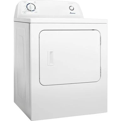 Amana - 6.5 Cu. Ft. Gas Dryer With Automatic Dryness Control - White 4 Amana - 6.5 Cu. Ft. Gas Dryer With Automatic Dryness Control - White - Image 2