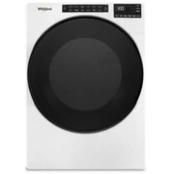 Whirlpool Ada 7.4 Cu. Ft. White Electric Wrinkle Shield Dryer With Steam