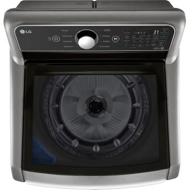 LG - 5.3 Cu. Ft. High-Efficiency Smart Top Load Washer With 4-Way Agitator And TurboWash3D - Graphite Steel 15 LG - 5.3 Cu. Ft. High-Efficiency Smart Top Load Washer With 4-Way Agitator And TurboWash3D - Graphite Steel - Image 13