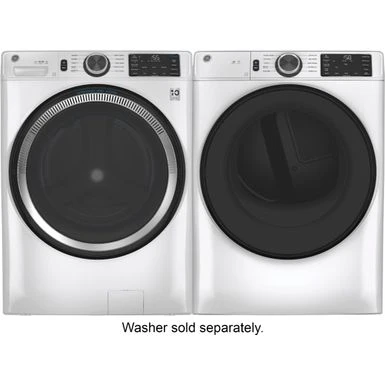 GE - 7.8 Cu. Ft. 10-Cycle Electric Dryer - White On White 13 GE - 7.8 Cu. Ft. 10-Cycle Electric Dryer - White On White - Image 11
