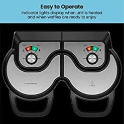 Chefman Double Waffle Maker, 2 At A Time 6-Inch Belgian Waffle Maker With Mess Free Moat And 7 Shade Settings Temp Control, Electric Non Stick Waffle Iron Griddle, Hashbrowns, Keto Chaffle Maker 14 Chefman Double Waffle Maker, 2 At A Time 6-Inch Belgian Waffle Maker With Mess Free Moat And 7 Shade Settings Temp Control, Electric Non Stick Waffle Iron Griddle, Hashbrowns, Keto Chaffle Maker -Techhome Appliances Store d67c99c0 6c19 4b8d 8014 b74105af82ad