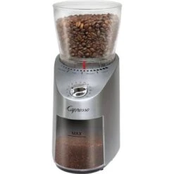 Capresso - Infinity Plus 4-Oz. Conical Burr Coffee Grinder - Stainless Steel 9 Capresso - Infinity Plus 4-Oz. Conical Burr Coffee Grinder - Stainless Steel -Techhome Appliances Store d6ba1896 f5ac 5622 8d2d ce29cc186596
