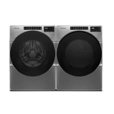 Whirlpool 7.4 Cu. Ft. Chrome Shadow Stackable Electric Dryer 5 Whirlpool 7.4 Cu. Ft. Chrome Shadow Stackable Electric Dryer - Image 3