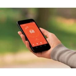 Google - Nest Learning Smart Wifi Thermostat - Stainless Steel -Techhome Appliances Store d83af651 d1ba 5f7a 99ac f9d875b59479