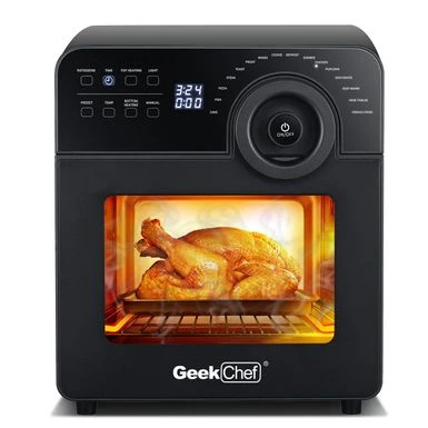 Digital 16-In-1 Air Fryer Toaster Oven - Black 3 Digital 16-In-1 Air Fryer Toaster Oven - Black