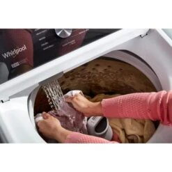 Whirlpool - 4.7-4.8 Cu. Ft. Top Load Washer With 2 In 1 Removable Agitator - White -Techhome Appliances Store dc4bf062 5871 5d46 bd97 df1634f3786d