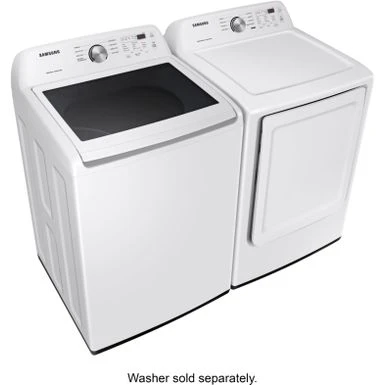 Samsung - 7.2 Cu. Ft. Electric Dryer With Sensor Dry - White 6 Samsung - 7.2 Cu. Ft. Electric Dryer With Sensor Dry - White - Image 4