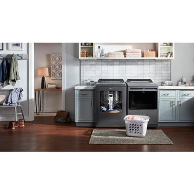 Whirlpool - 7.4 Cu. Ft. Smart Electric Dryer With Steam And Advanced Moisture Sensing - Chrome Shadow 12 Whirlpool - 7.4 Cu. Ft. Smart Electric Dryer With Steam And Advanced Moisture Sensing - Chrome Shadow - Image 10