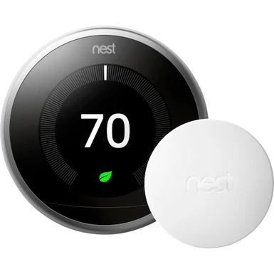 Google - Nest Temperature Sensor - White 7 Google - Nest Temperature Sensor - White - Image 5
