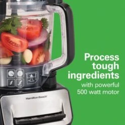 Hamilton Beach Stack & Snap 14 Cup Duo Food Processor - Black -Techhome Appliances Store df4575e1 8436 4e50 9d83 02ad6e1d6e8c