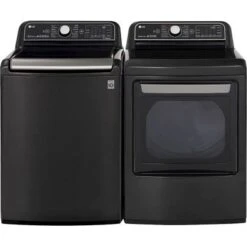 LG - 7.3 Cu. Ft. Smart Gas Dryer With Steam And Sensor Dry - Black Steel 34 LG - 7.3 Cu. Ft. Smart Gas Dryer With Steam And Sensor Dry - Black Steel -Techhome Appliances Store e0210259 0db7 568b 9f8c eeb2f87a6b6d