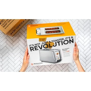 Revolution Cooking - Revolution InstaGLO R180 Toaster - Stainless Steel 7 Revolution Cooking - Revolution InstaGLO R180 Toaster - Stainless Steel - Image 5