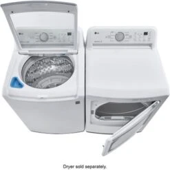 LG - 5.0 Cu. Ft. High-Efficiency Top Load Washer With 6Motion Technology - White -Techhome Appliances Store e4932a24 2f3f 591f b413 997844de785c