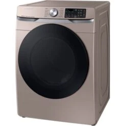 Samsung - 7.5 Cu. Ft. Stackable Smart Electric Dryer With Steam Sanitize+ - Champagne -Techhome Appliances Store e4a5cb2d 5293 5609 92b5 701fb746ee71
