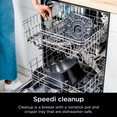 Ninja - Speedi Air Fryer & Rapid Cooker, 6-Qt. Capacity, 12-in-1 Functionality, 15-Minute Meals - Sea Salt Gray 22 Ninja - Speedi Air Fryer & Rapid Cooker, 6-Qt. Capacity, 12-in-1 Functionality, 15-Minute Meals - Sea Salt Gray - Image 20