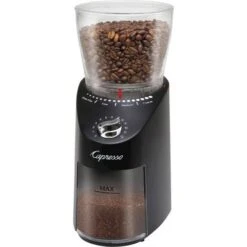 Capresso - Infinity Plus 4-Oz. Conical Burr Coffee Grinder - Black 10 Capresso - Infinity Plus 4-Oz. Conical Burr Coffee Grinder - Black -Techhome Appliances Store eb644862 8032 5904 8d1a 7eb82761a538