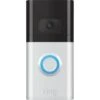 Ring - Video Doorbell 3 - Satin Nickel -Techhome Appliances Store eeb58133 003e 42a5 8398 15cca2f31046