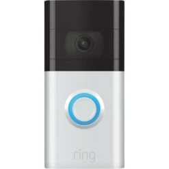 Ring - Video Doorbell 3 - Satin Nickel