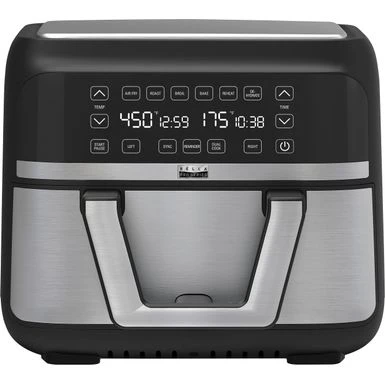 Bella Pro Series - 9-qt. Digital Air Fryer With Dual Flex Basket - Stainless Steel 3 Bella Pro Series - 9-qt. Digital Air Fryer With Dual Flex Basket - Stainless Steel