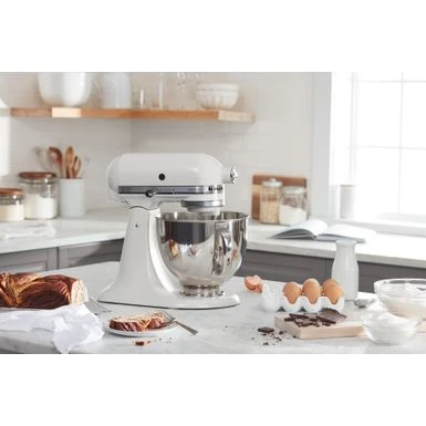 KitchenAid - Artisan Series 5 Quart Tilt-Head Stand Mixer - KSM150PSMH - Matte Milkshake 6 KitchenAid - Artisan Series 5 Quart Tilt-Head Stand Mixer - KSM150PSMH - Matte Milkshake - Image 4