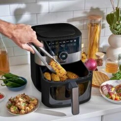 Bella Pro Series - 6-qt. Digital Air Fryer With Window - Black 11 Bella Pro Series - 6-qt. Digital Air Fryer With Window - Black -Techhome Appliances Store f2be0084 47a3 5560 b2ad 259f60f8cfb6