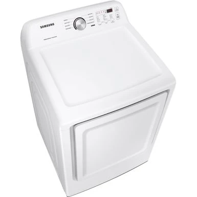 Samsung - 7.2 Cu. Ft. Electric Dryer With Sensor Dry - White 9 Samsung - 7.2 Cu. Ft. Electric Dryer With Sensor Dry - White - Image 7