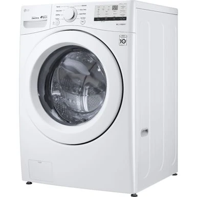 LG - 4.5 Cu. Ft. High Efficiency Stackable Front-Load Washer With 6Motion Technology - White 5 LG - 4.5 Cu. Ft. High Efficiency Stackable Front-Load Washer With 6Motion Technology - White - Image 3