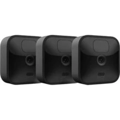 Blink - 3 Outdoor (3rd Gen) Wireless 1080p Security System With Up To Two-year Battery Life - Black