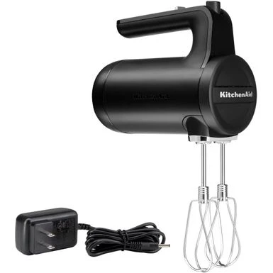 KitchenAid - Cordless 7 Speed Hand Mixer - Black Matte 3 KitchenAid - Cordless 7 Speed Hand Mixer - Black Matte