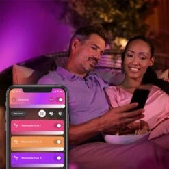 Hue 576082 /White And Color Ambiance Resonate Wall Lantern - Black -Techhome Appliances Store fa820d05 b944 4e6b b4b6 51ee872167b5