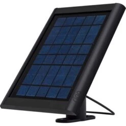 Ring Solar Panel For Spotlight Cam Battery And Stick Up Cam Battery - Black