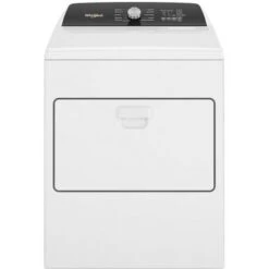 Whirlpool - 7 Cu. Ft. Electric Dryer With Moisture Sensing - White