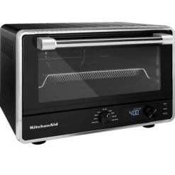 KitchenAid - KitchenAid® Digital Countertop Oven With Air Fry - KCO124 - Black Matte -Techhome Appliances Store kco124bm 1