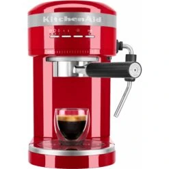 KitchenAid Semi-Automatic Espresso Machine In Empire Red -Techhome Appliances Store kes6503er 4