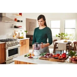 KitchenAid Cordless 5-Cup Food Chopper With Multi-Purpose Blade And Whisk Accessory In White -Techhome Appliances Store kfcb519wh 3