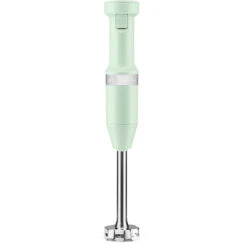 KitchenAid Corded Variable-Speed Immersion Blender In Pistachio With Blending Jar